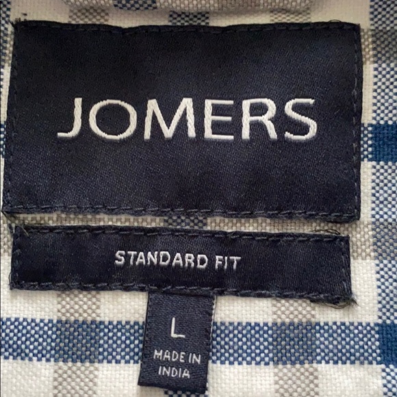 JOMERS Blue/White Button Down - Picture 5 of 6